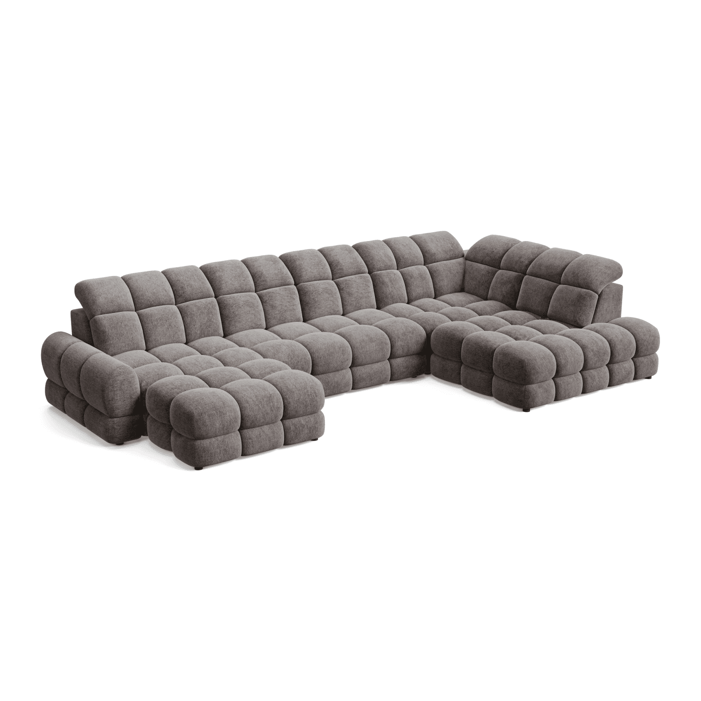 Duży narożnik TOLLO XL elektryczny z pojemnikiem | Tkanina Eden 7