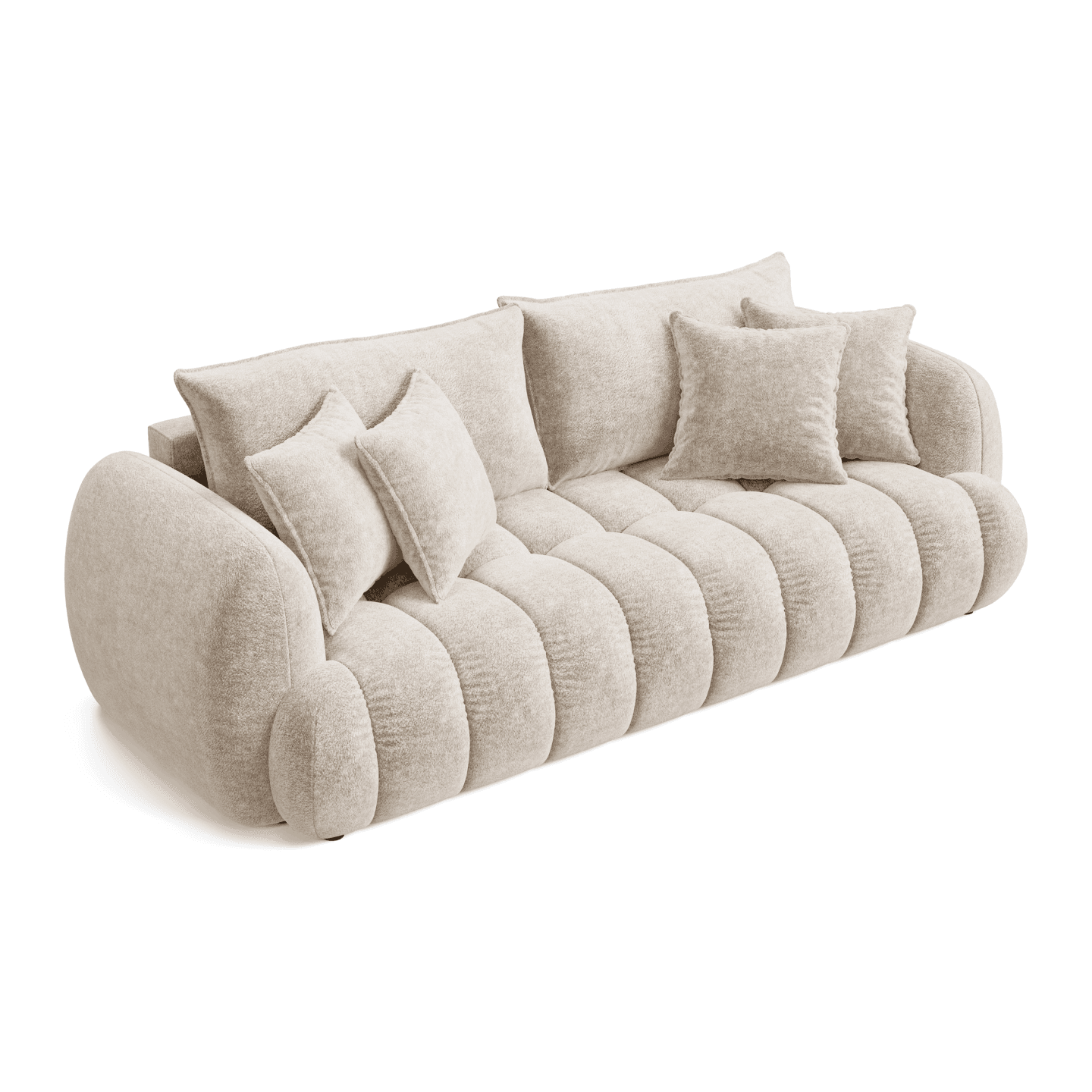 Sofa COCO PREMIUM miękka z funkcją spania do salonu | Tkanina Aphrodite 19