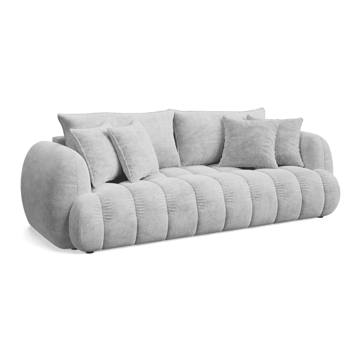 Sofa COCO PREMIUM nowoczesna rozkładana z poduszkami | Tkanina Cremona 81