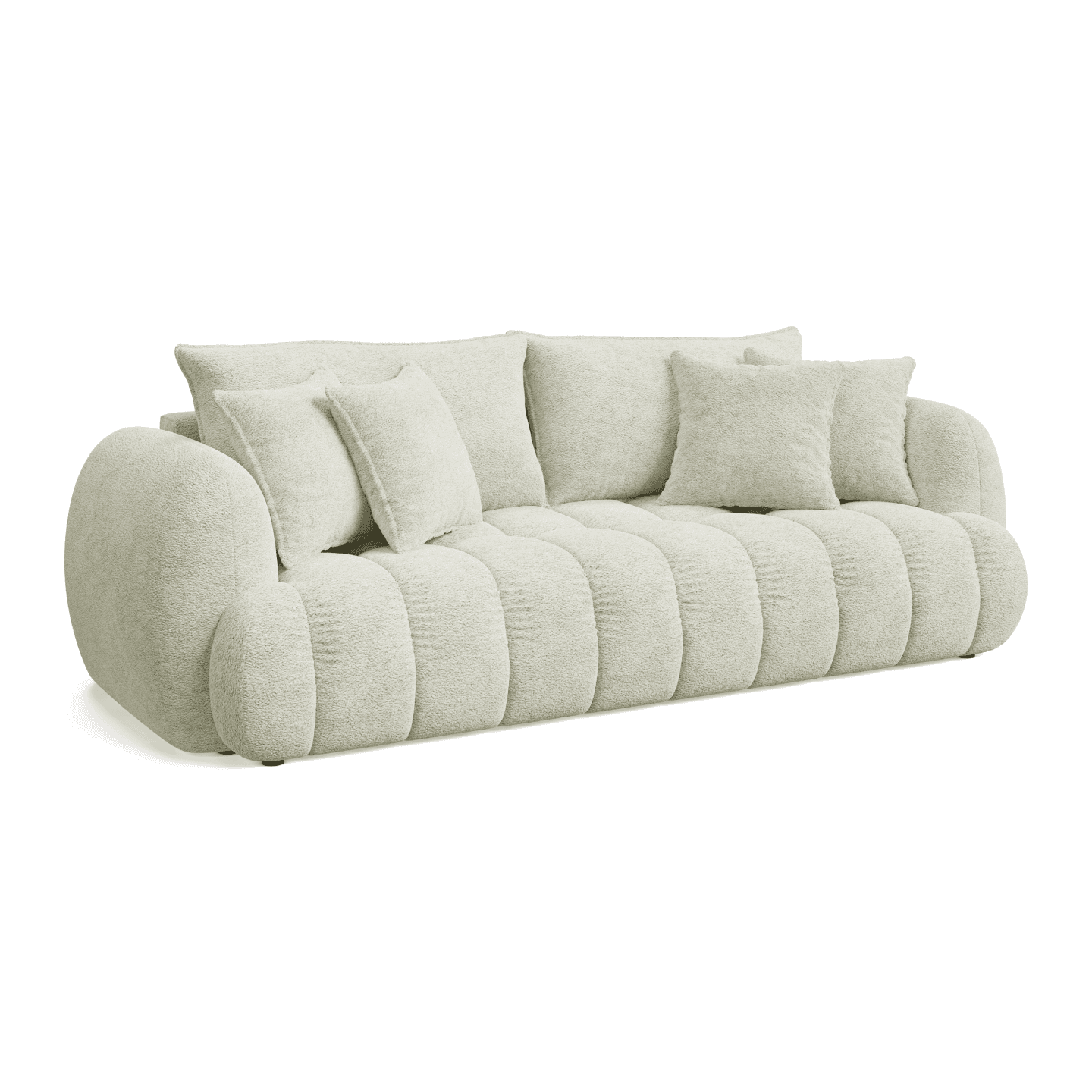Luksusowa Sofa COCO PREMIUM rozkładana z funkcją spania | Tkanina Fredo 20