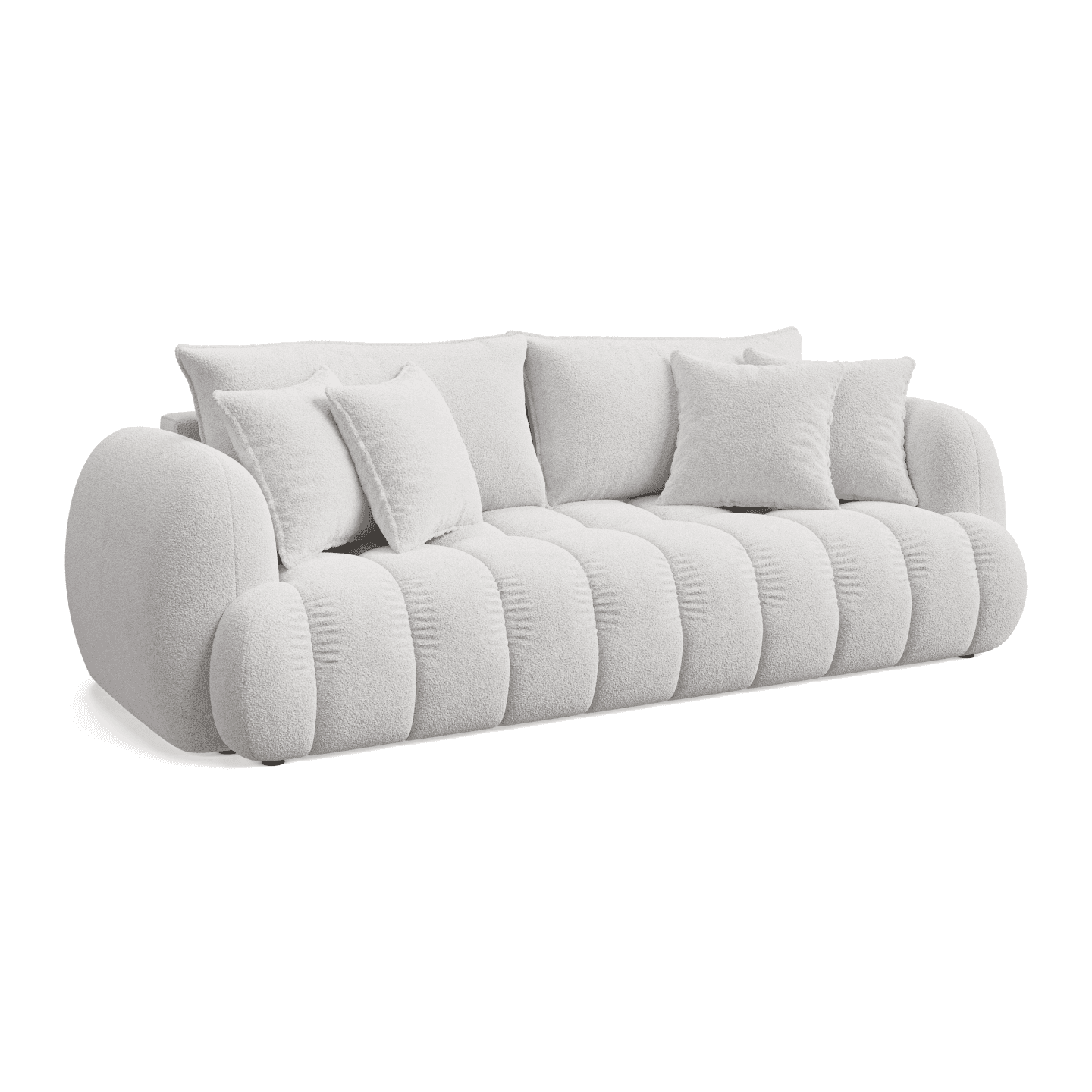 Elegancka Sofa COCO PREMIUM rozkładana z funkcją spania | Tkanina Quelle 01
