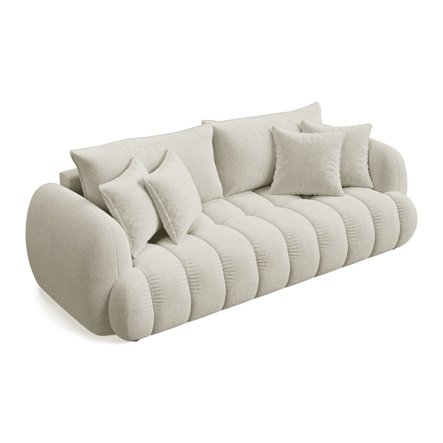 Luksusowa Sofa COCO PREMIUM miękka rozkładana do salonu | Tkanina Quelle 05