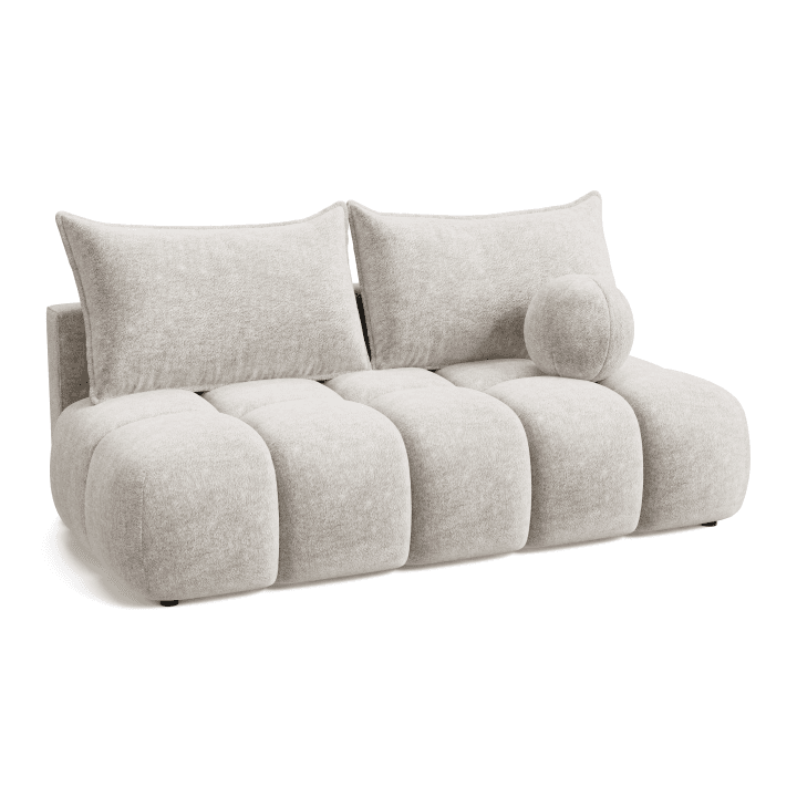 Nowoczesna Sofa COCO MINI rozkładana z poduszkami | Tkanina Aphrodite 1