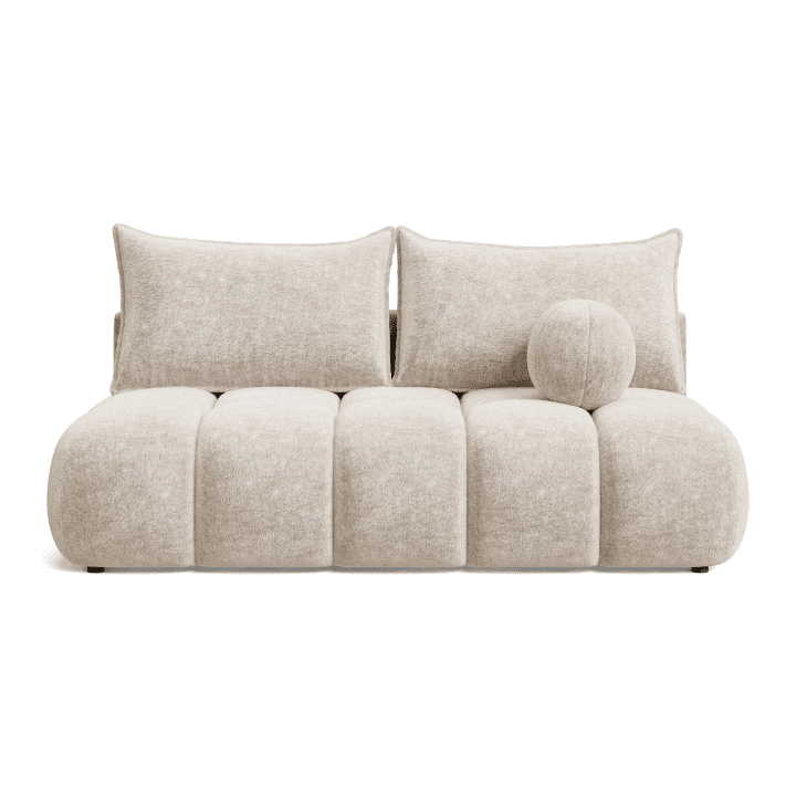 Nowoczesna Sofa COCO MINI rozkładana z poduszkami | Tkanina Aphrodite 1 - zdjęcie 2