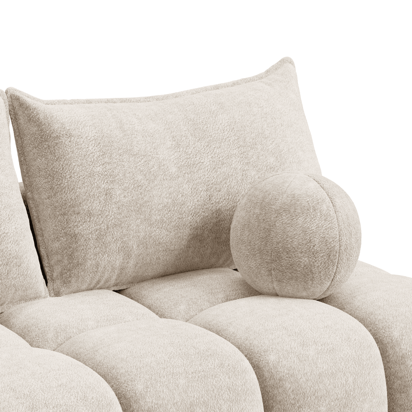 Kompaktowa Sofa COCO MINI rozkładana do salonu | Tkanina Aphrodite 5