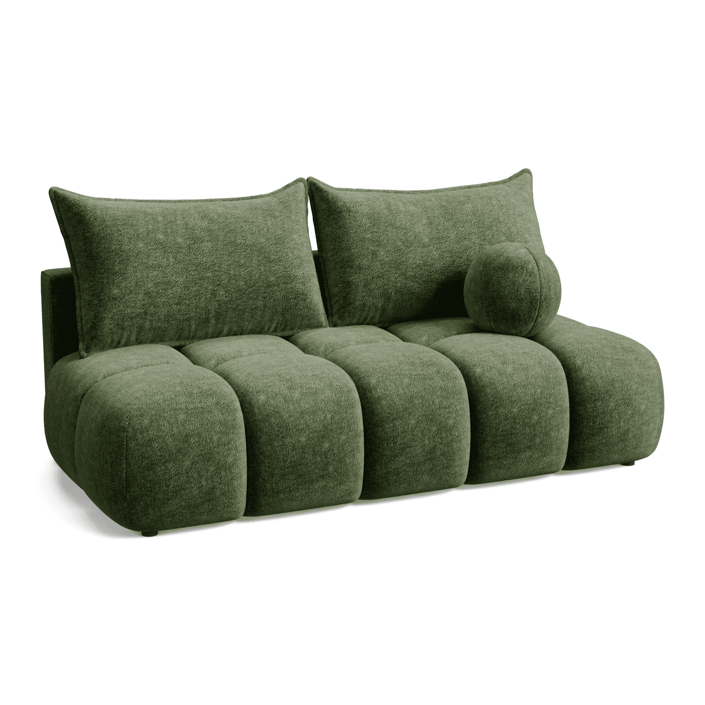 Stylowa Sofa COCO MINI z funkcją spania i poduszkami | Tkanina Aphrodite 12