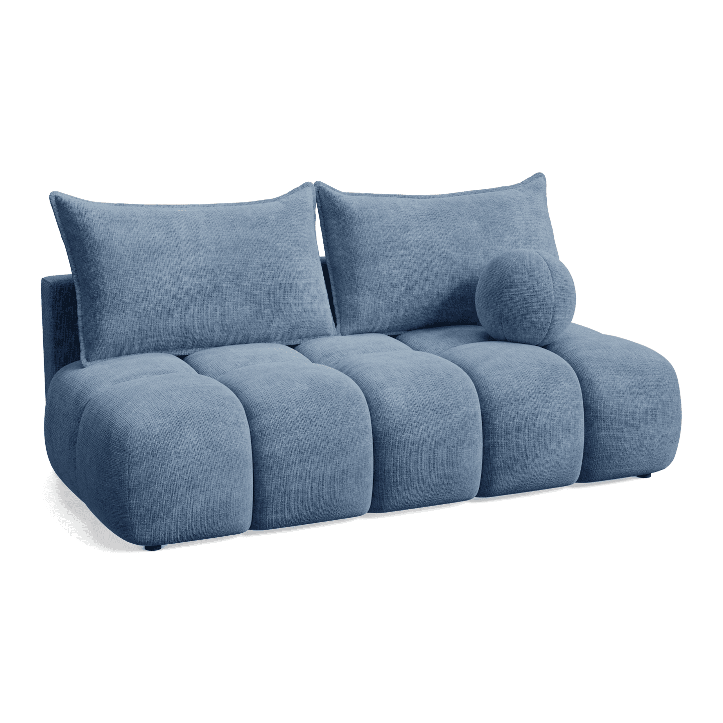 Elegancka Sofa COCO MINI z poduszkami do salonu | Tkanina Cremona 77