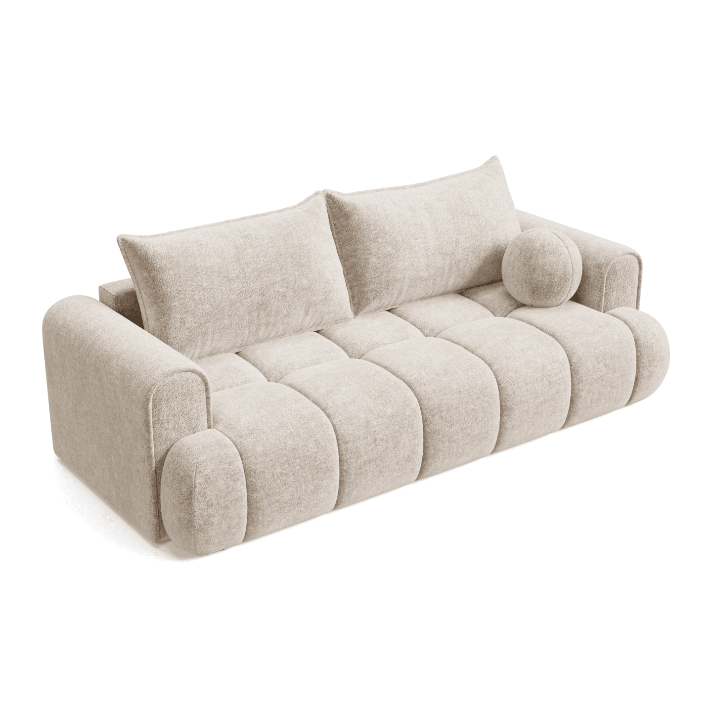 Sofa COCO 2 PREMIUM stylowa z poduszkami do salonu | Tkanina Aphrodite 22