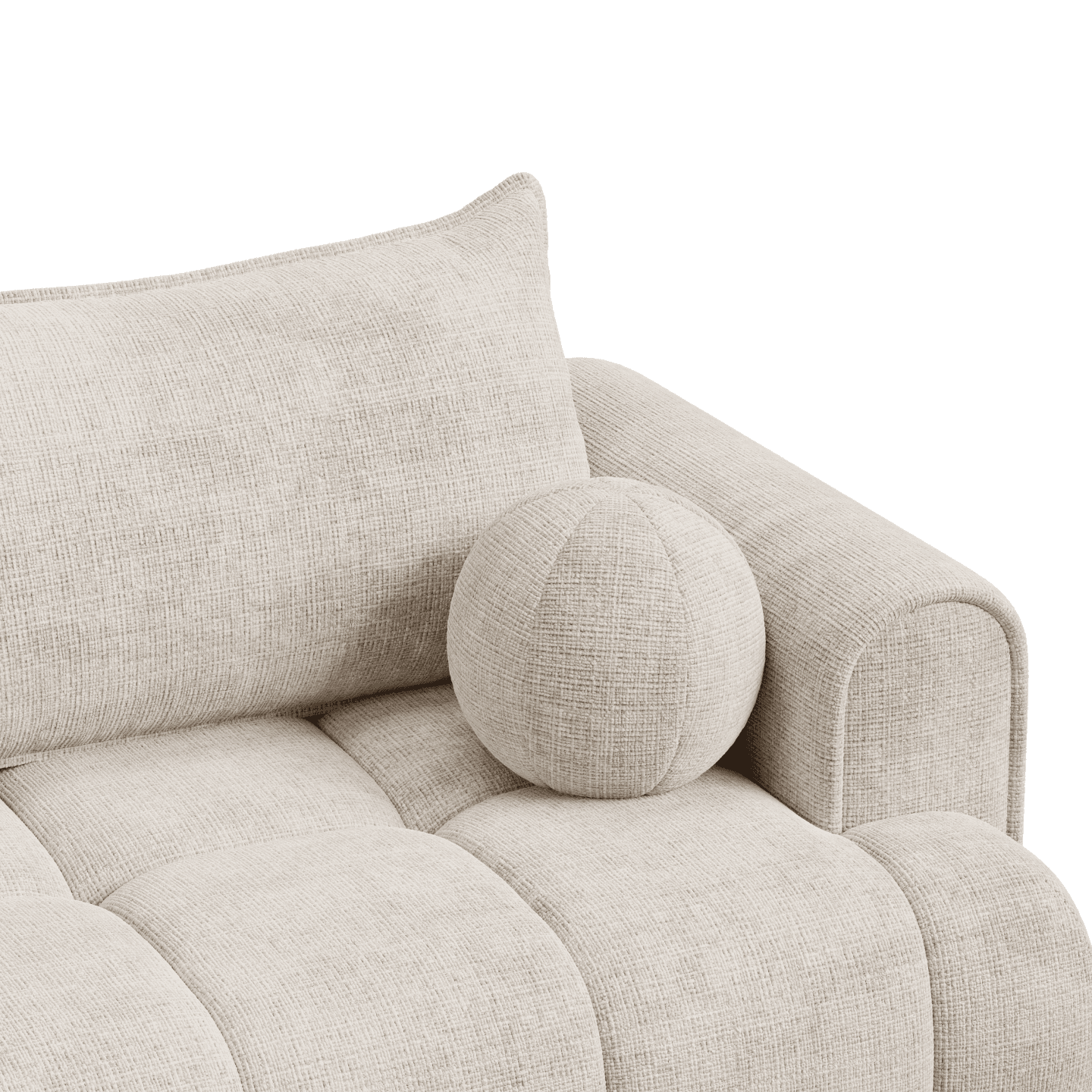 Stylowa Sofa COCO 2 PREMIUM z funkcją spania do salonu | Tkanina Cremona 81