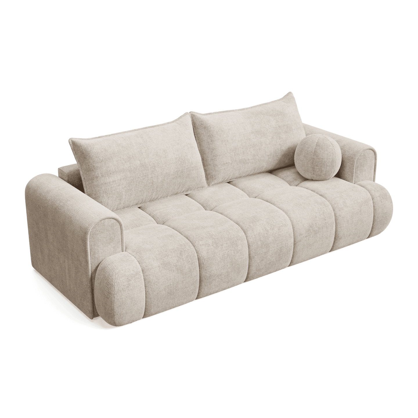 Nowoczesna Sofa COCO 2 PREMIUM rozkładana do salonu | Tkanina Cremona 95