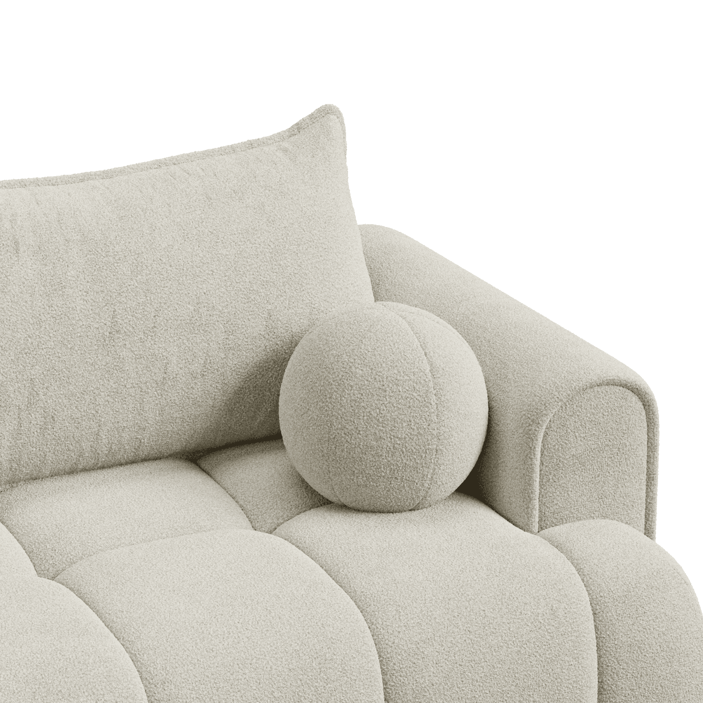 Stylowa Sofa COCO 2 PREMIUM z pojemnikiem na pościel | Tkanina Quelle 03