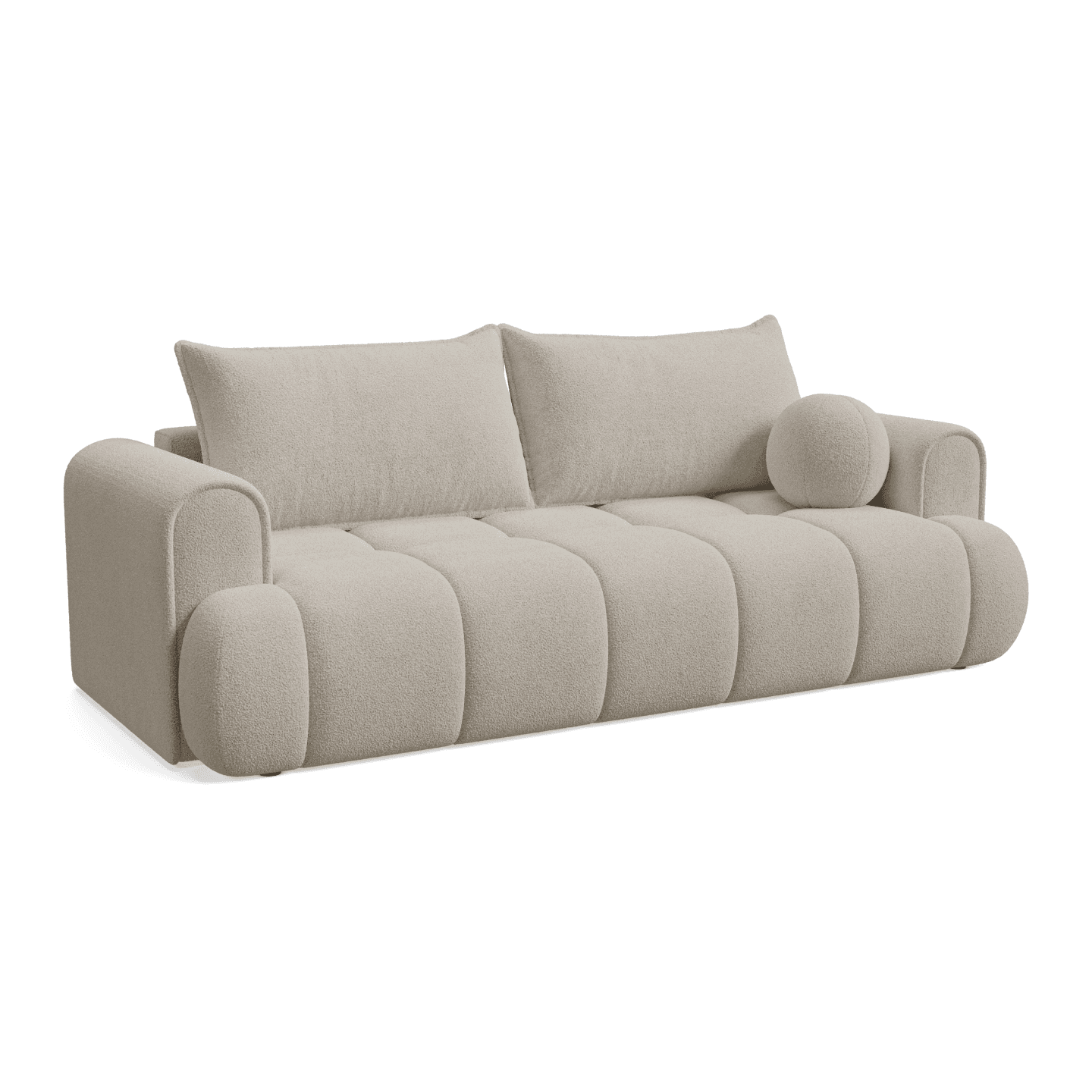 Nowoczesna Sofa COCO 2 PREMIUM z poduszkami do salonu | Tkanina Quelle 05