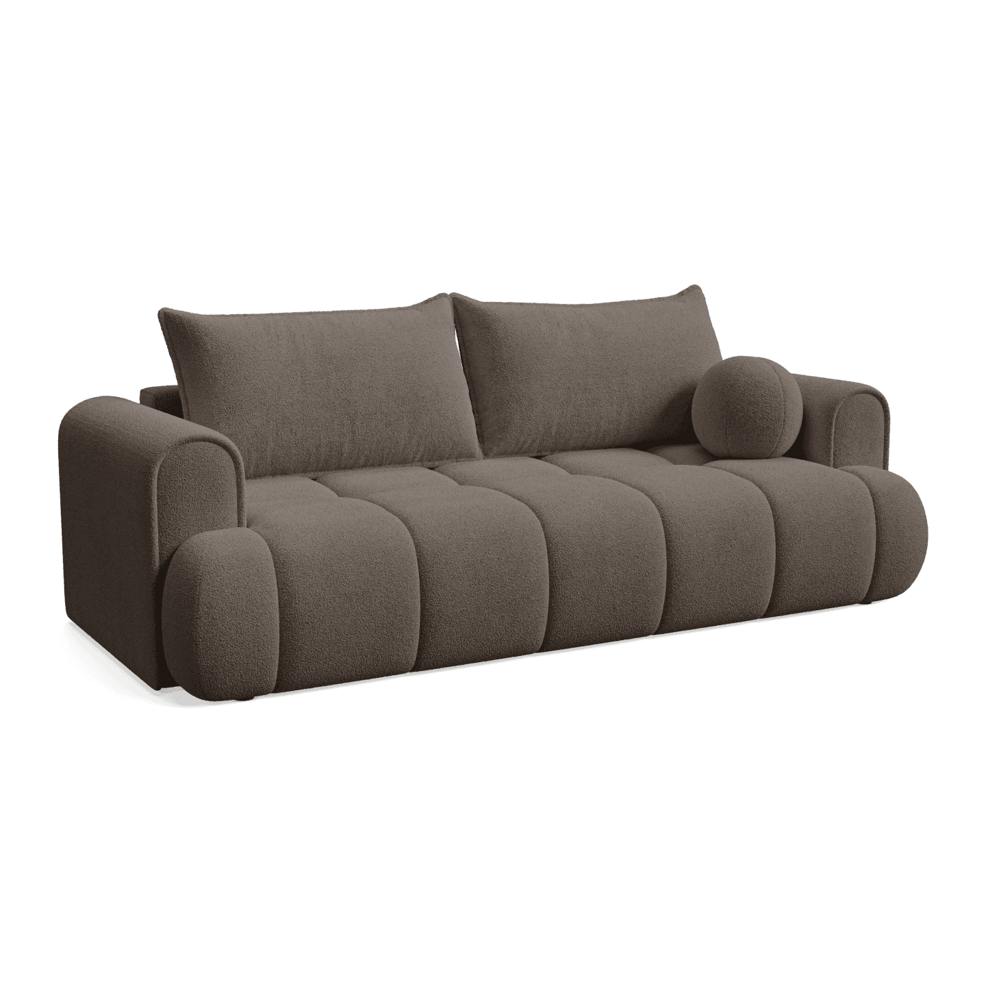 Elegancka Sofa COCO 2 PREMIUM rozkładana z poduszkami | Tkanina Quelle 21