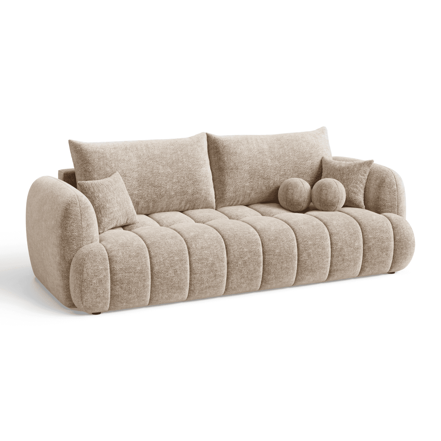 Luksusowa Sofa COCO 2 z poduszkami i funkcją spania | Tkanina Aphrodite 3