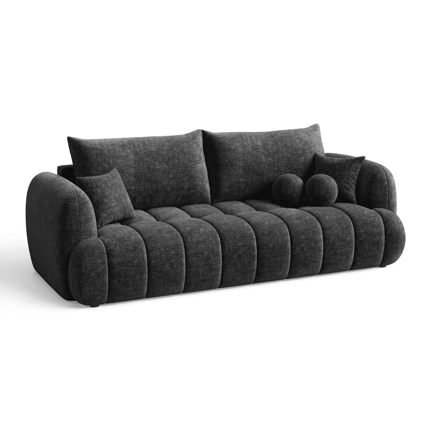 Luksusowa Sofa COCO 2 z poduszkami i funkcją spania | Tkanina Aphrodite 23