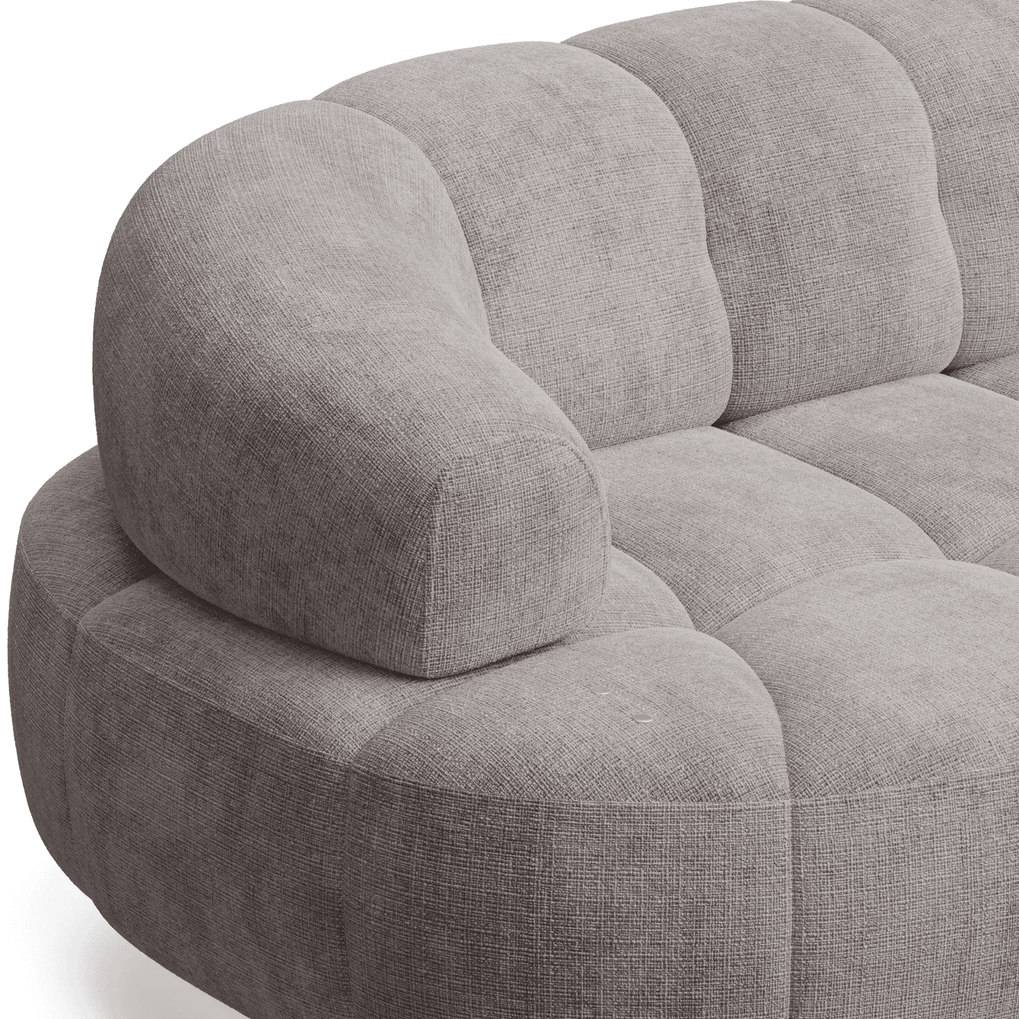 Designerski Narożnik VELPA L z wysuwem siedziska do eleganckiego salonu