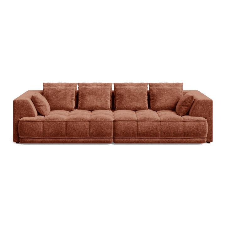 Sofa TIGA luksusowa BigSofa z funkcją spania oraz poduszkami
