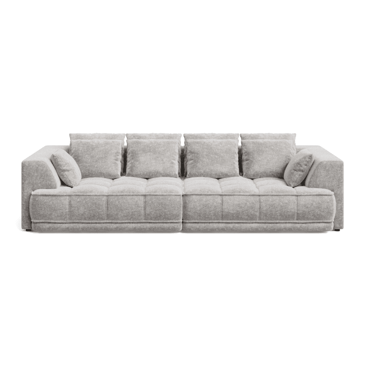Sofa TIGA BigSofa designerska z funkcją spania i poduszkami