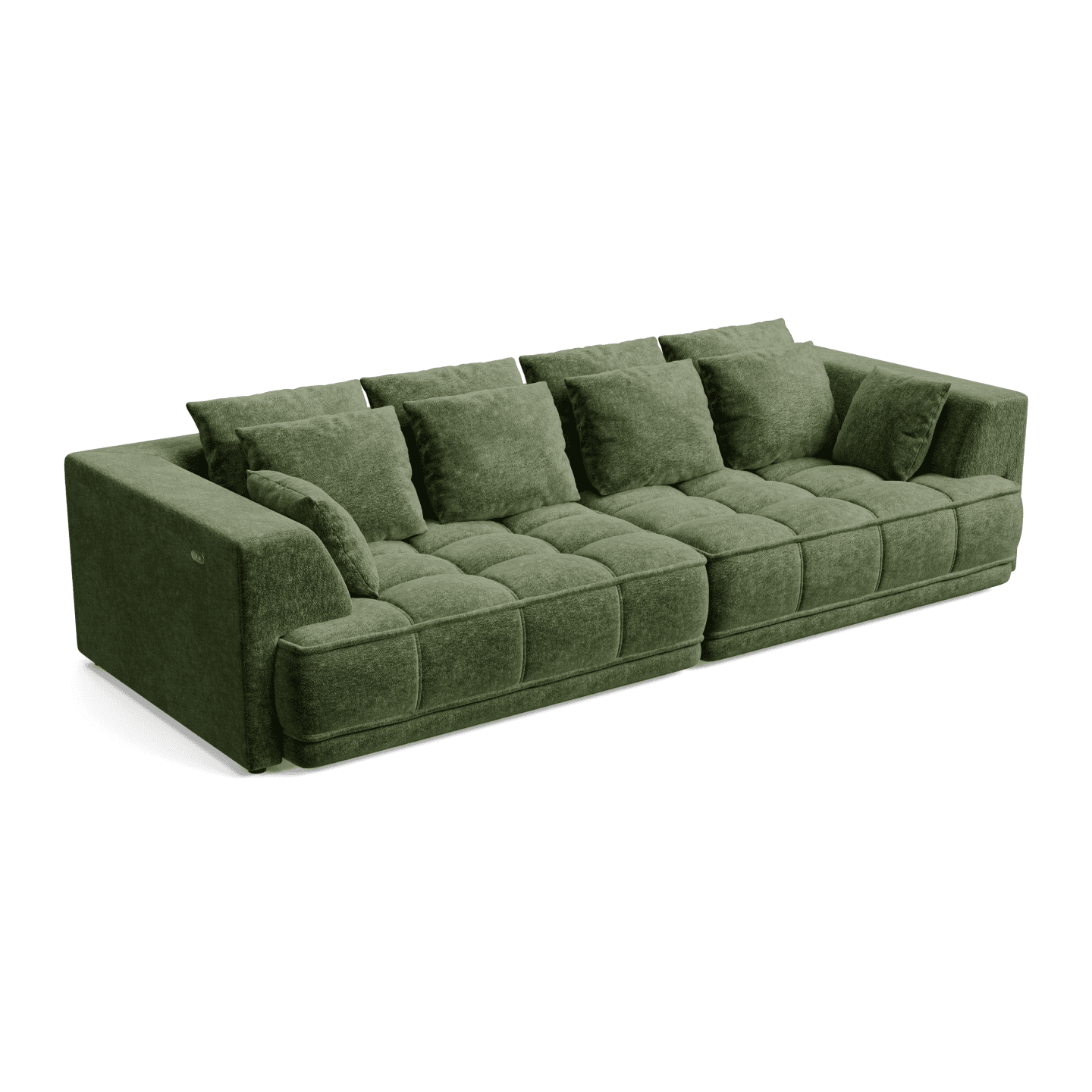 Stylowa Sofa TIGA BigSofa z funkcją spania oraz poduszkami
