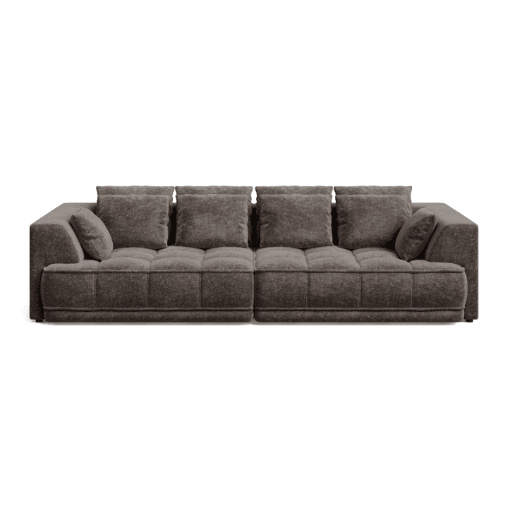 Stylowa Sofa TIGA BigSofa z funkcją spania oraz poduszkami