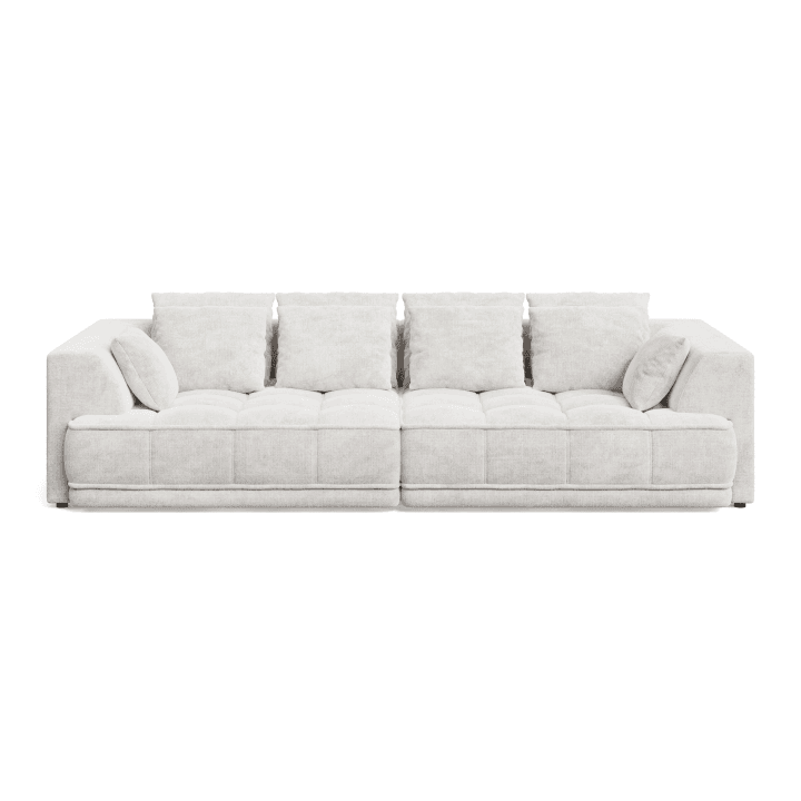 Nowoczesna Sofa TIGA BigSofa z funkcją spania oraz poduszkami