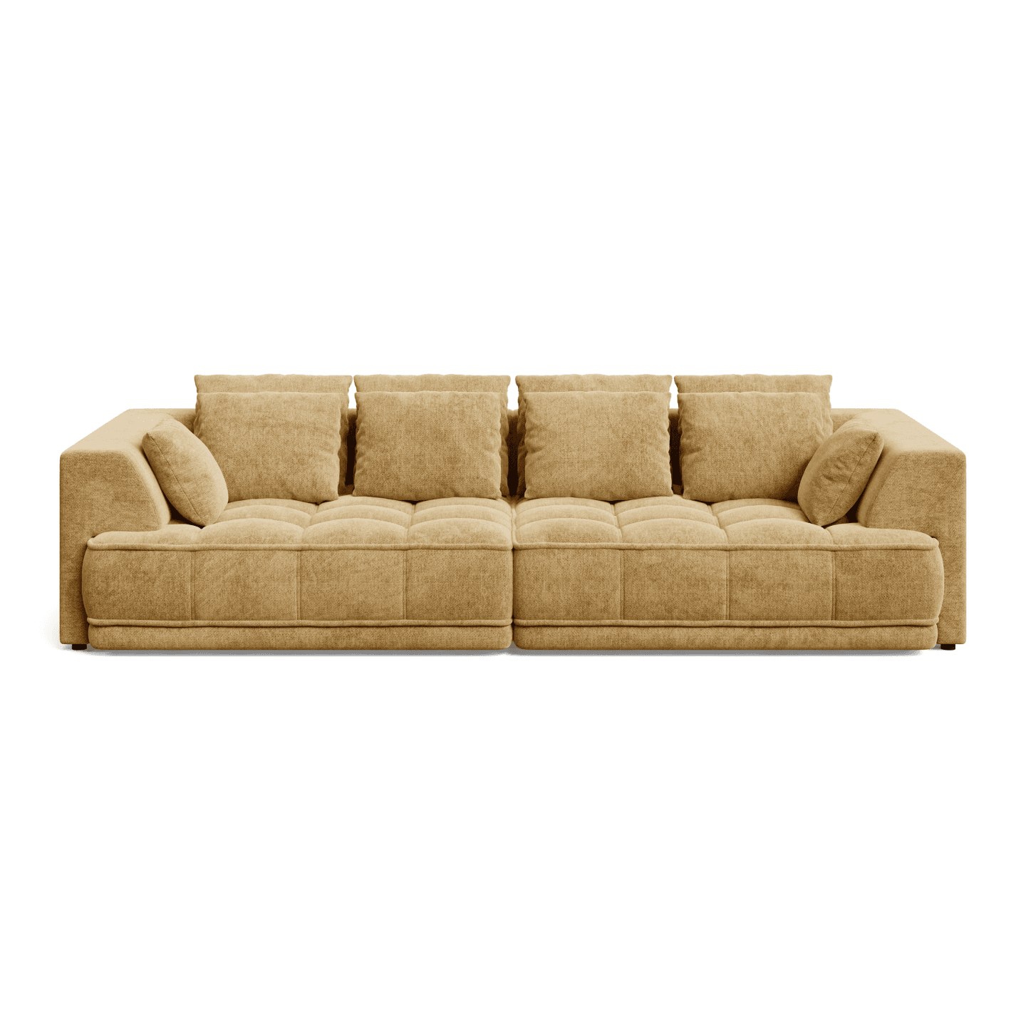 Designerska Sofa TIGA BigSofa pikowana z wysuwanym siedziskiem