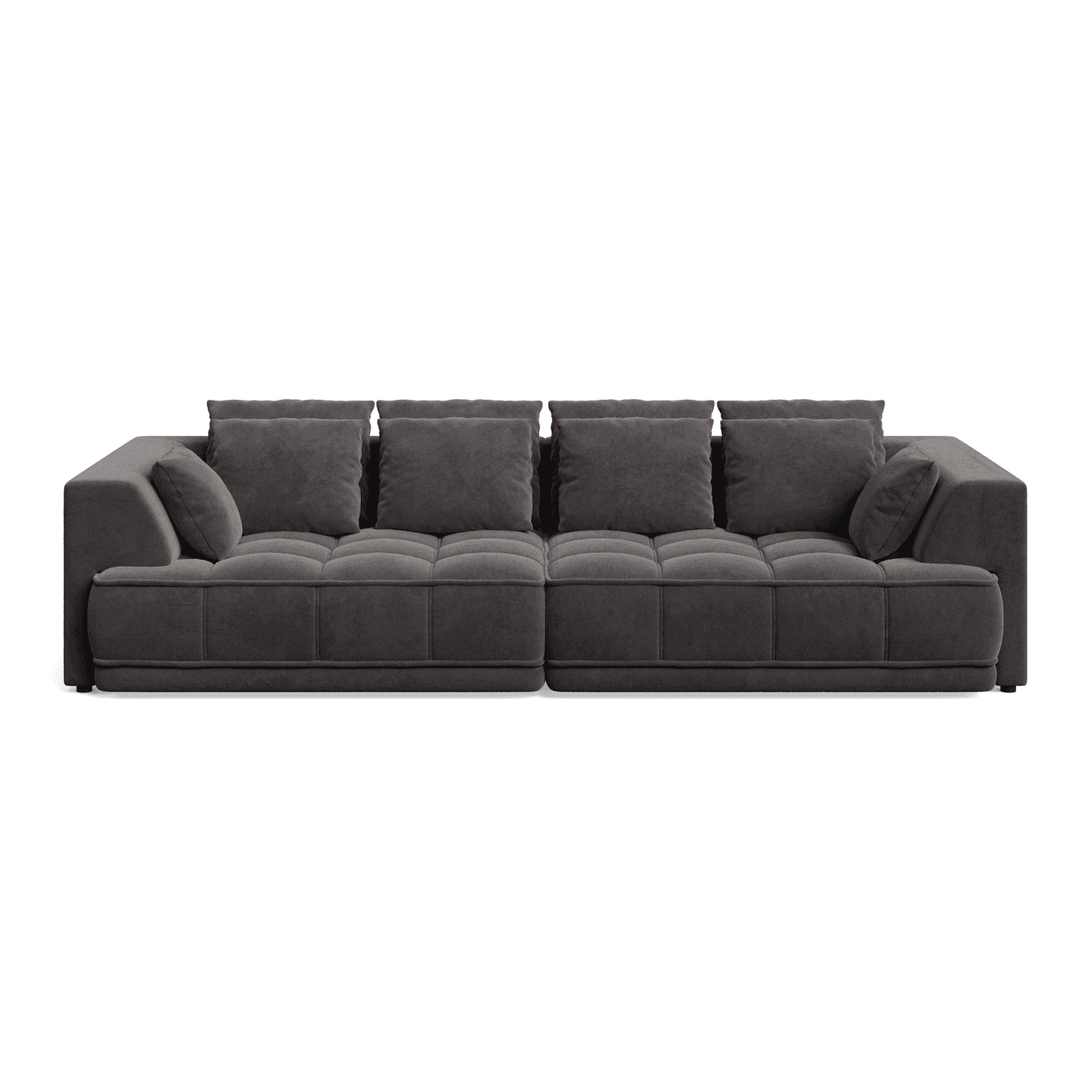 Sofa TIGA BigSofa designerska z funkcją spania i poduszkami