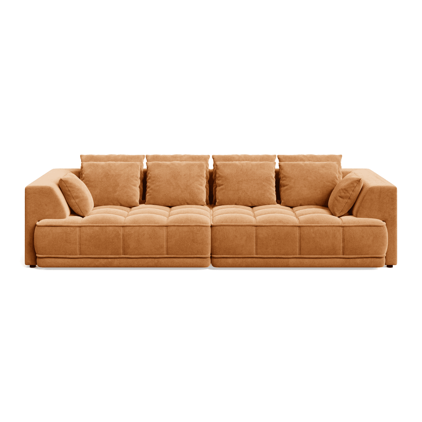 Sofa TIGA luksusowa BigSofa z funkcją spania oraz poduszkami