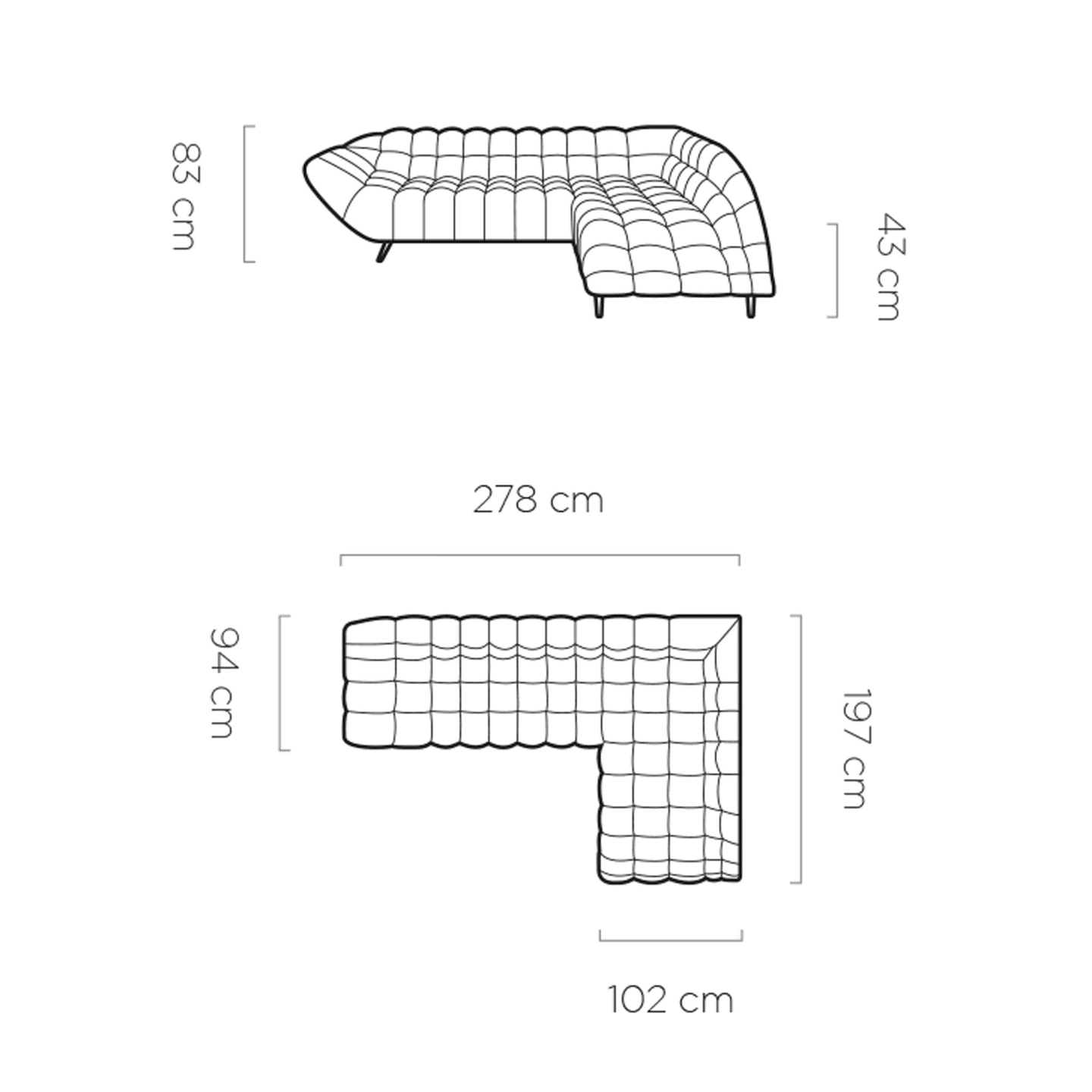 Narożnik Gappa Solar 59 tkaniny promocyjne