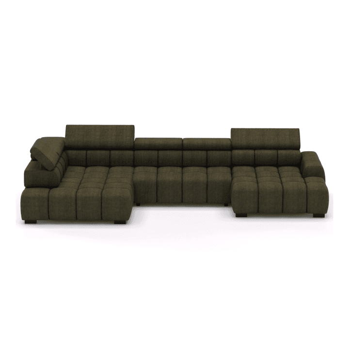 Narożnik elektryczny Bull XL oliwkowy