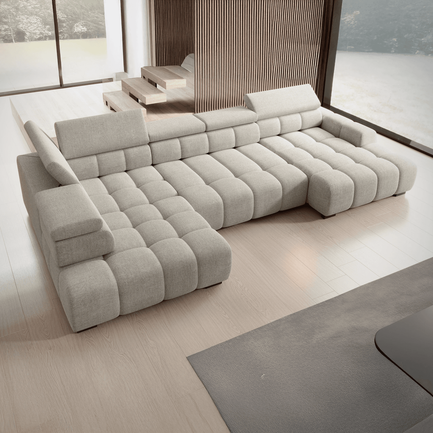 Narożnik duży Bull XL granatowy