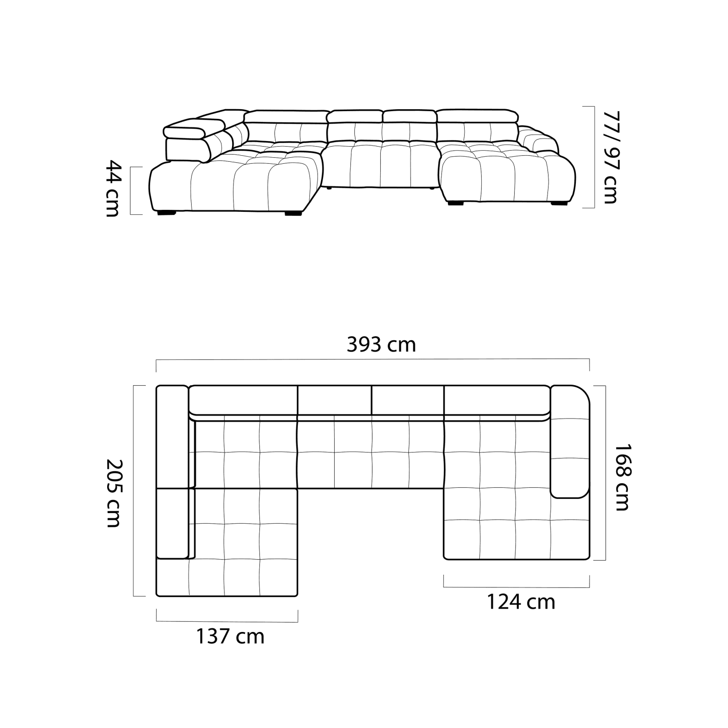 Narożnik elektryczny BULL XL Eden 18