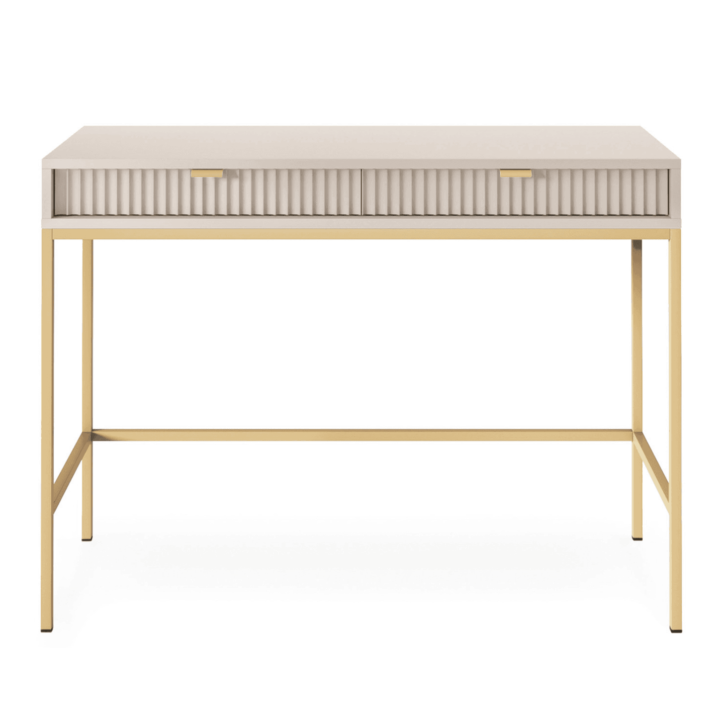 Toaletka Crow 104 cm kaszmir + złote nóżki