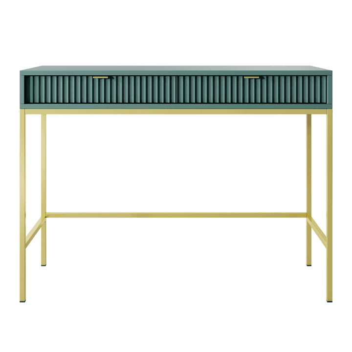 Toaletka Crow 104 cm labrador + złote nóżki