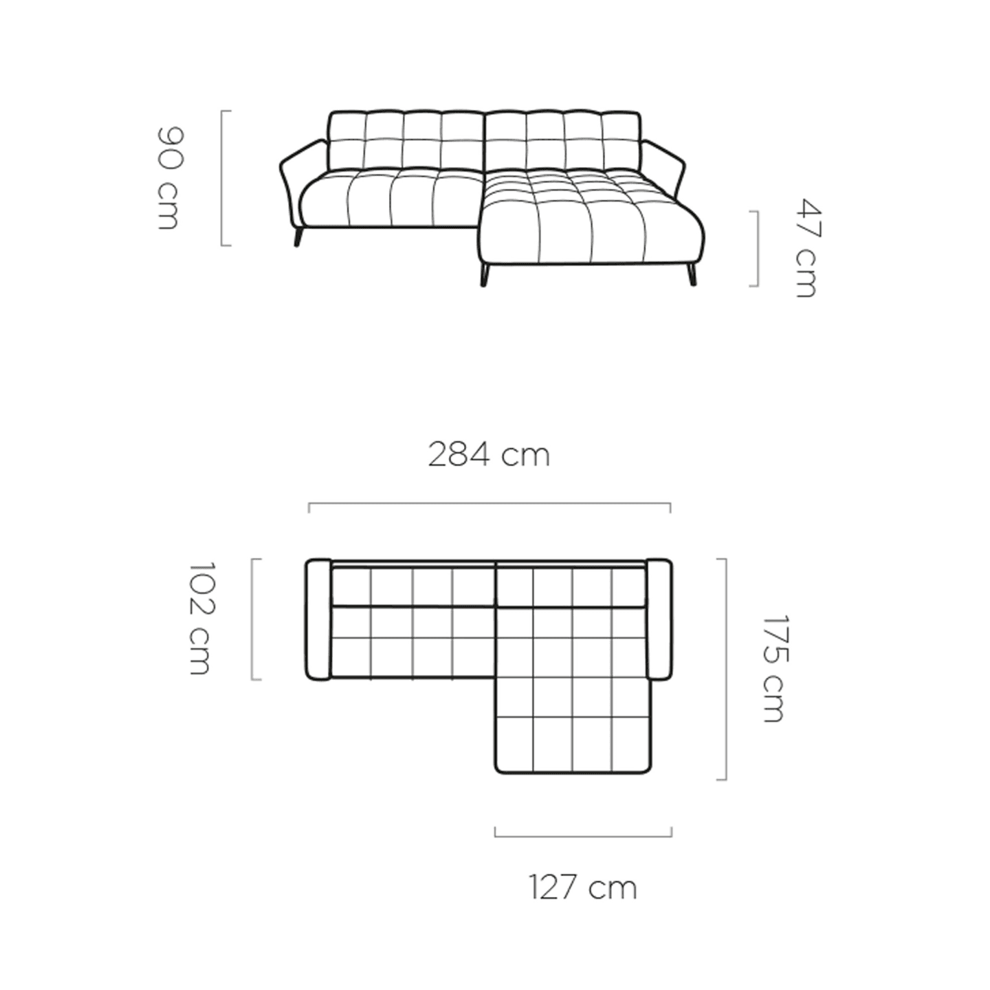 Narożnik elektryczny Mystic