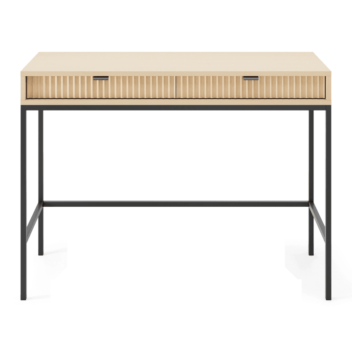 Toaletka Crow 104 cm dąb vicenza + czarne nóżki