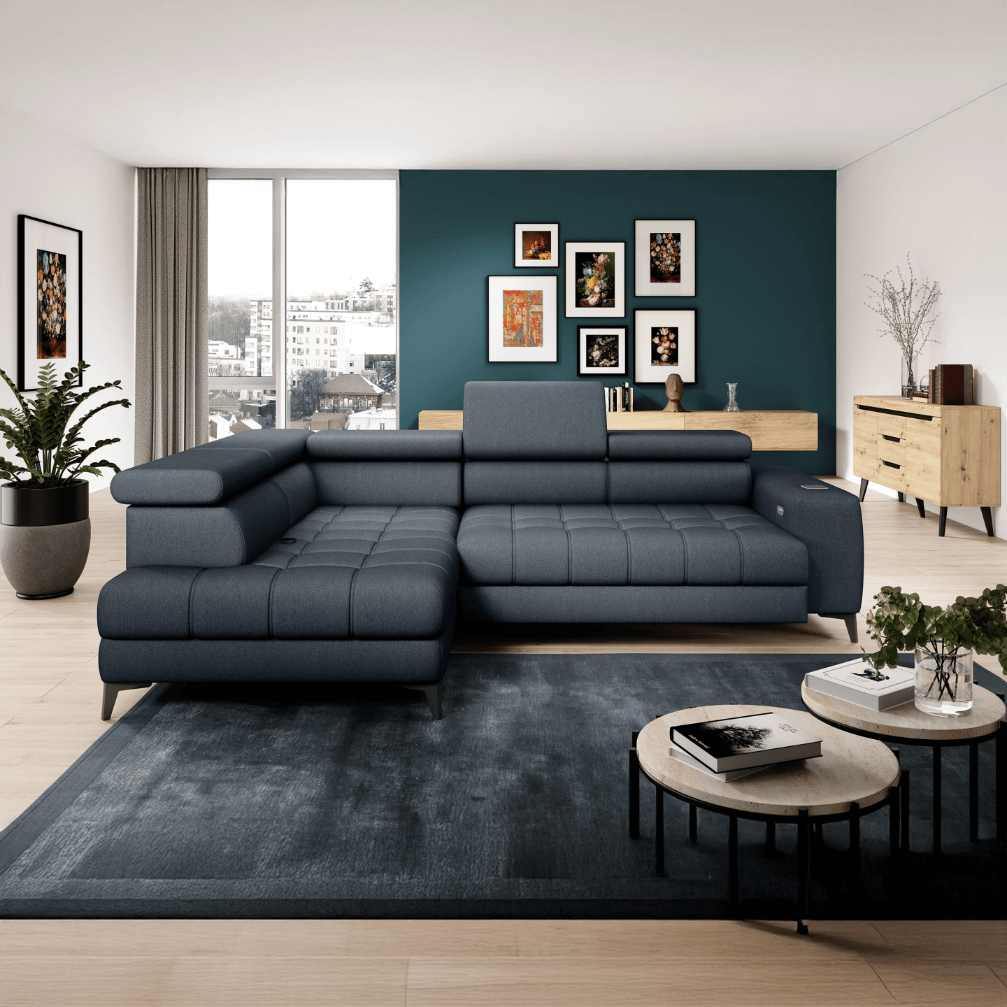 Narożnik elektryczny Baggio Monolith 04