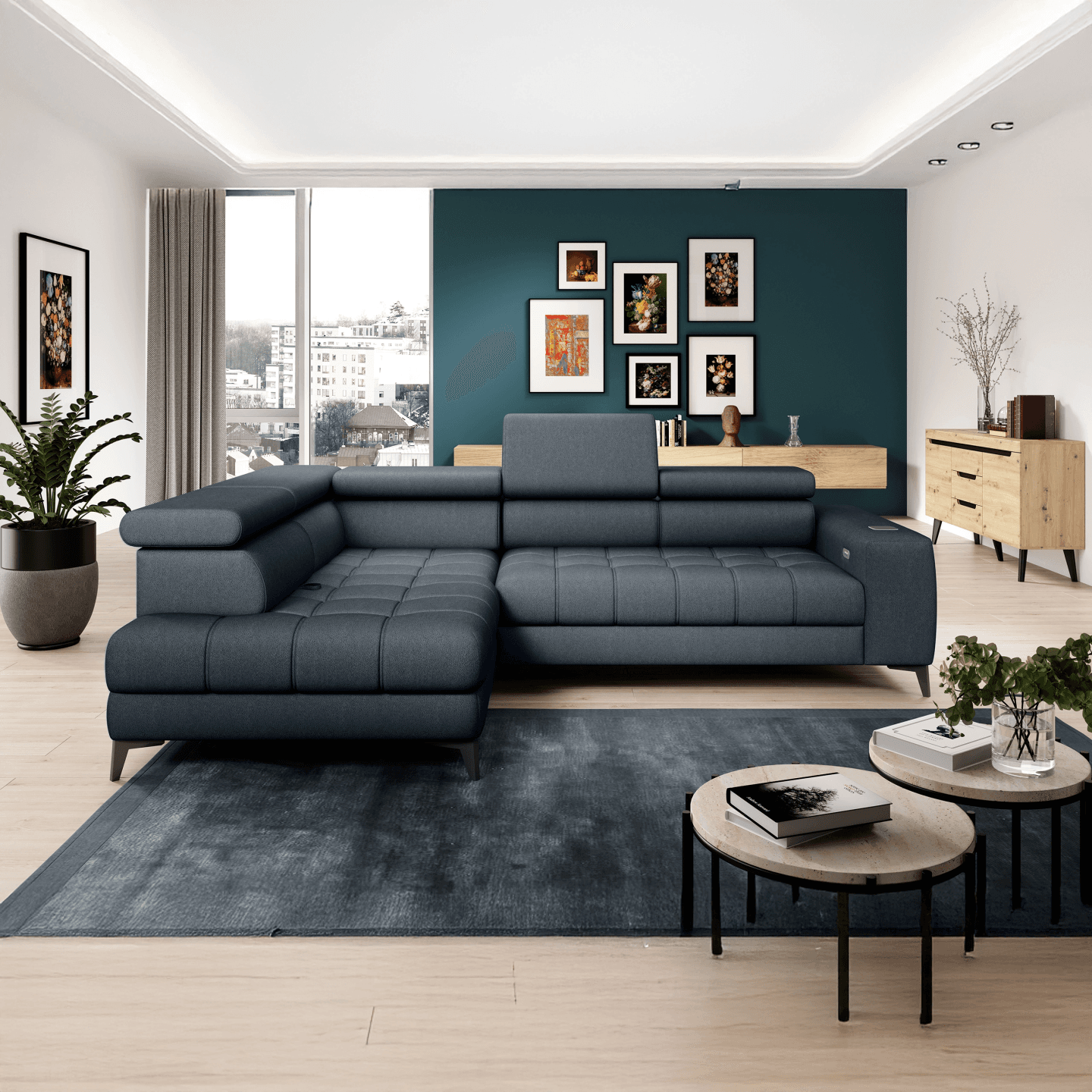 Narożnik elektryczny Baggio Monolith 04