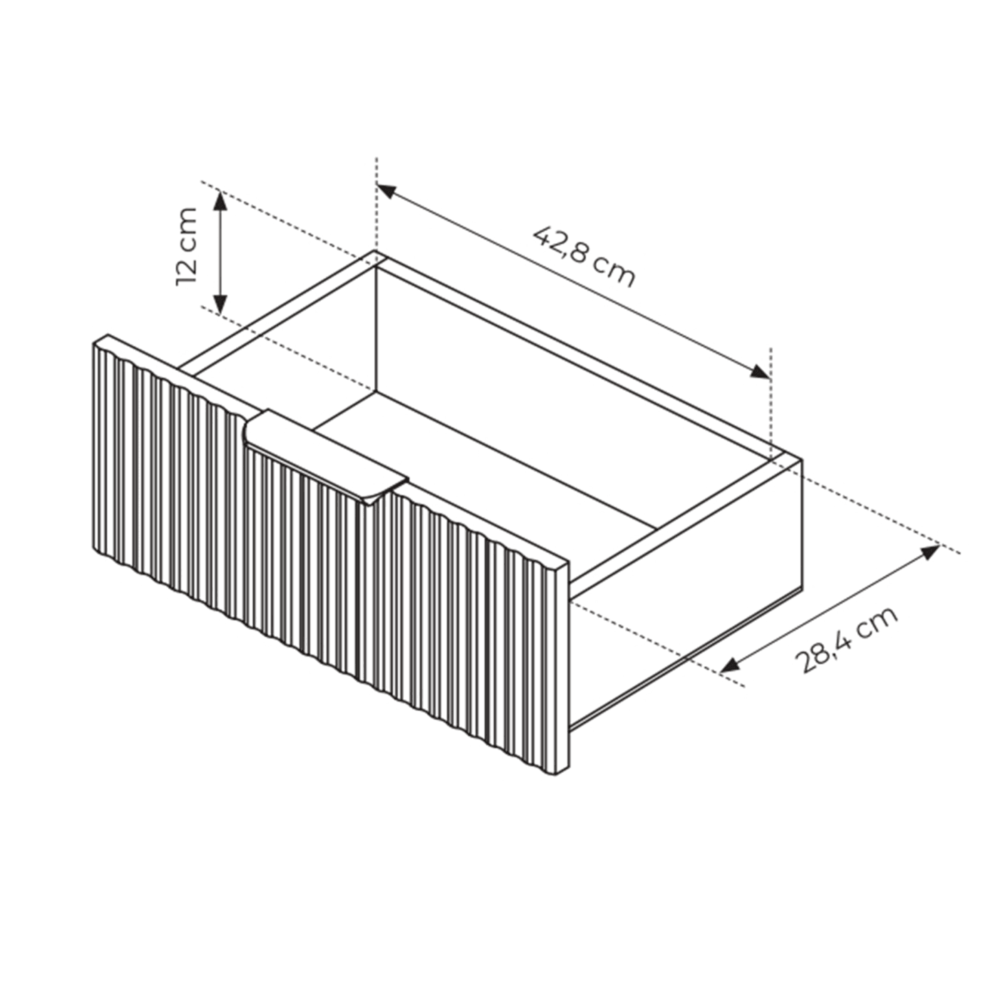 Komoda dwudrzwiowa z szufladami biała ze złotymi nogami Verona