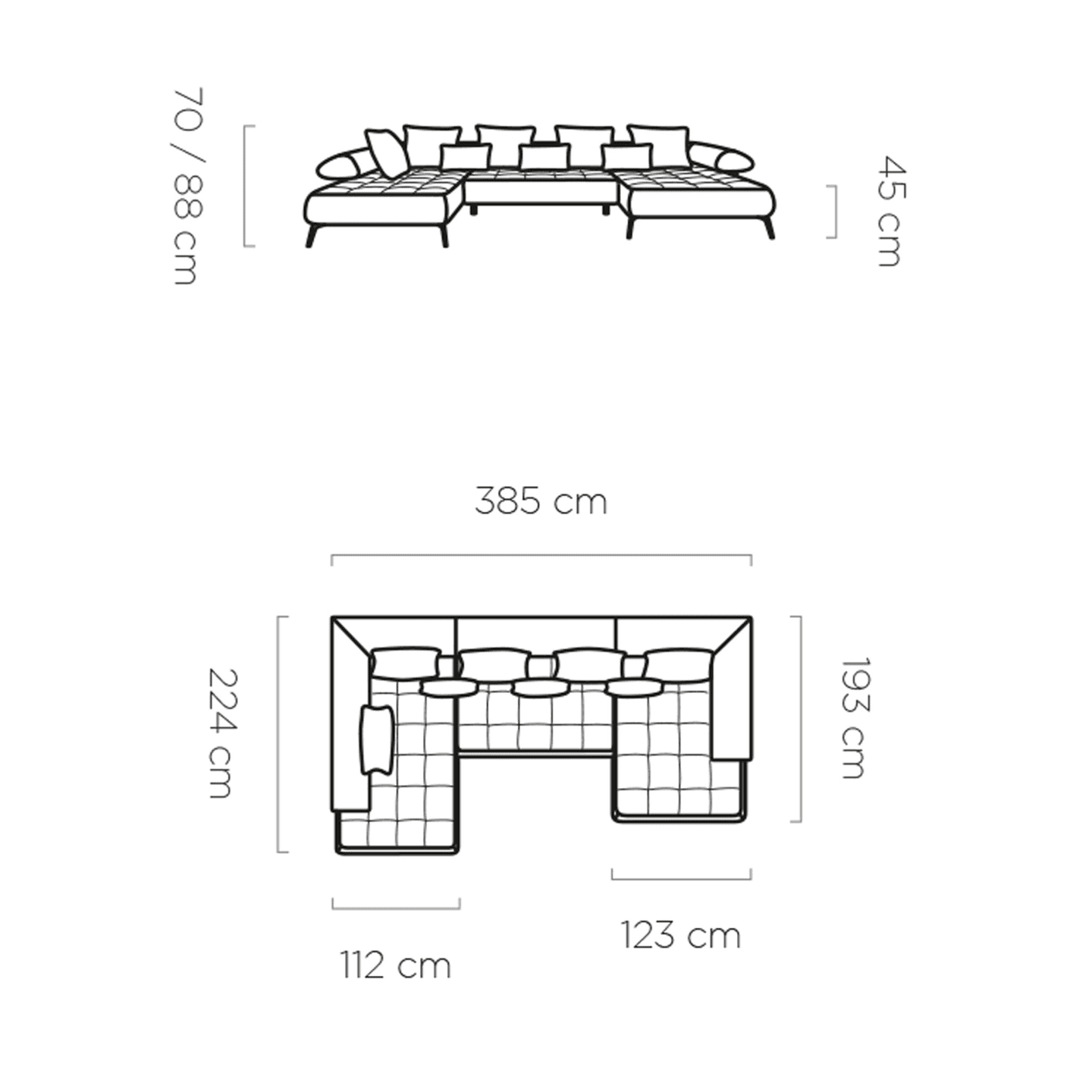 Narożnik elektryczny Seledo XL