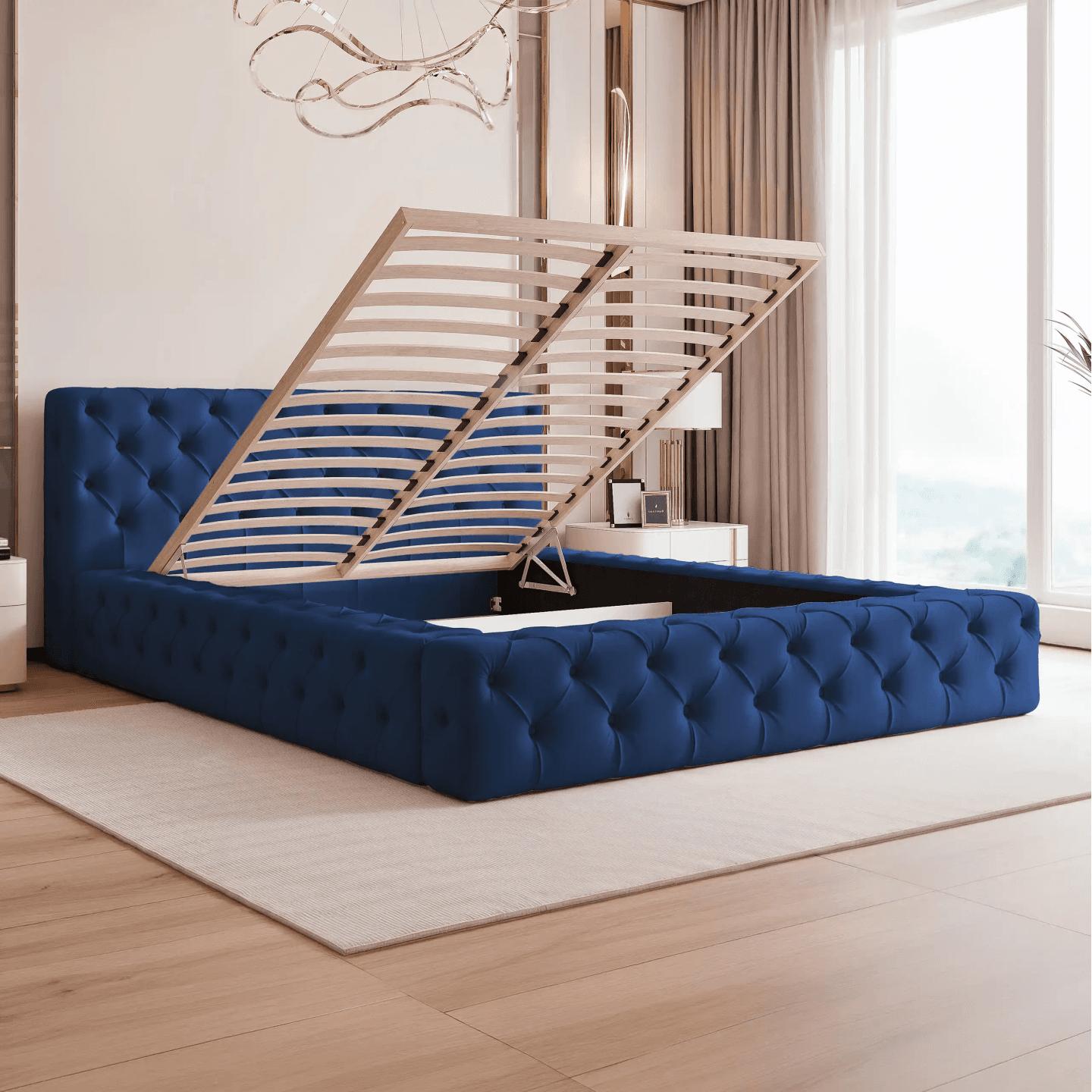 Łóżko tapicerowane Royal Glamour