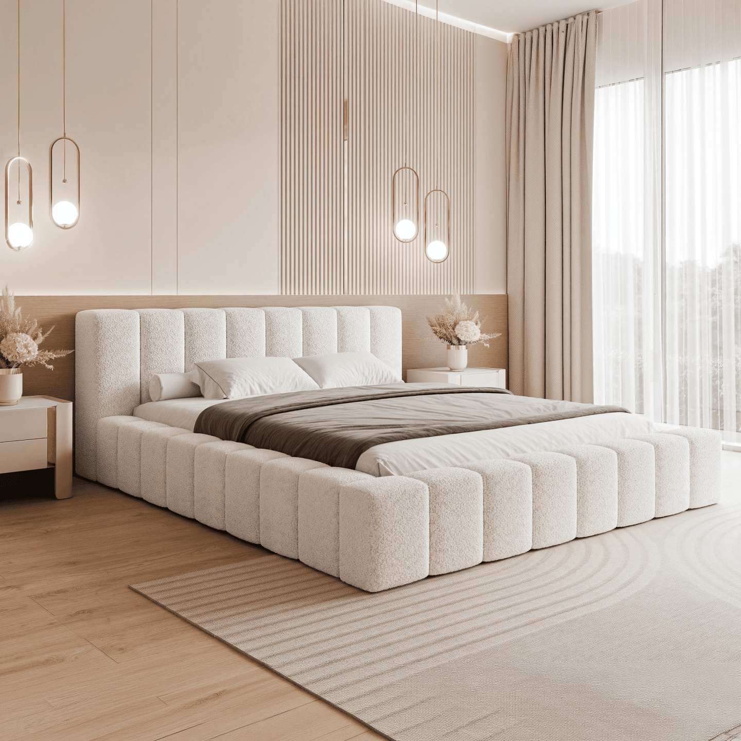 Łóżko tapicerowane Cleo - zdjęcie 2