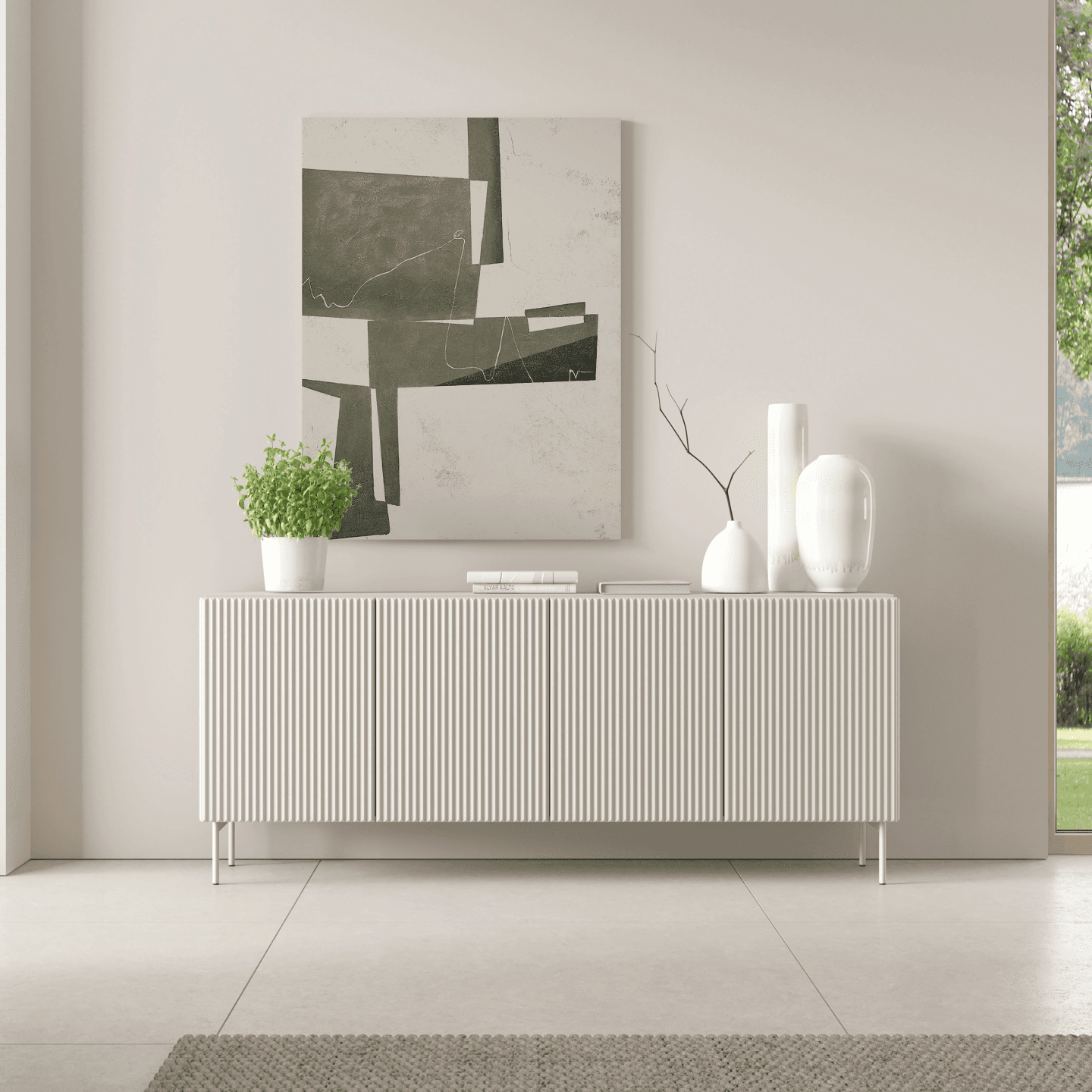 Komoda Velio 195 cm Kaszmir - zdjęcie 2