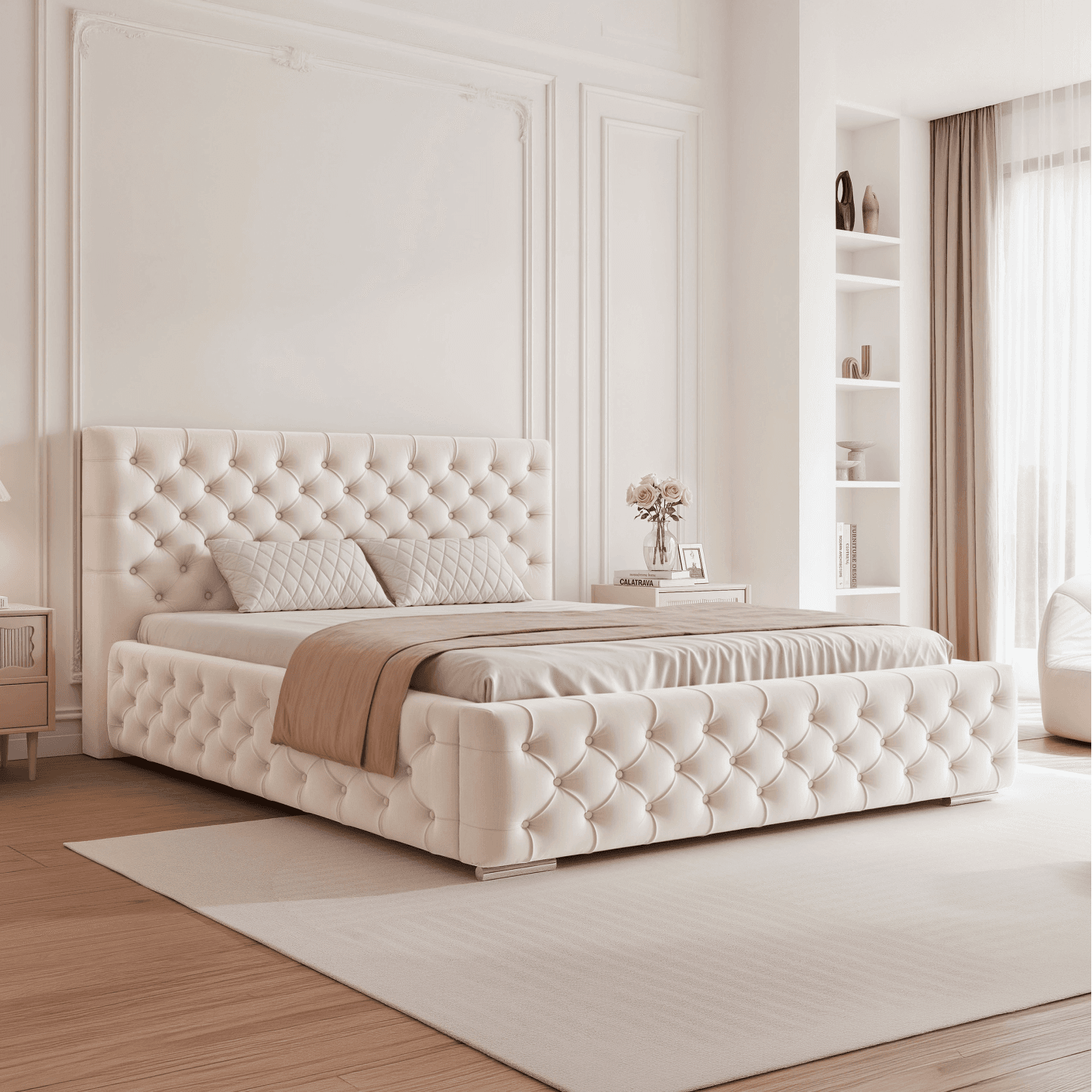 Łóżko tapicerowane Veloria - zdjęcie 2