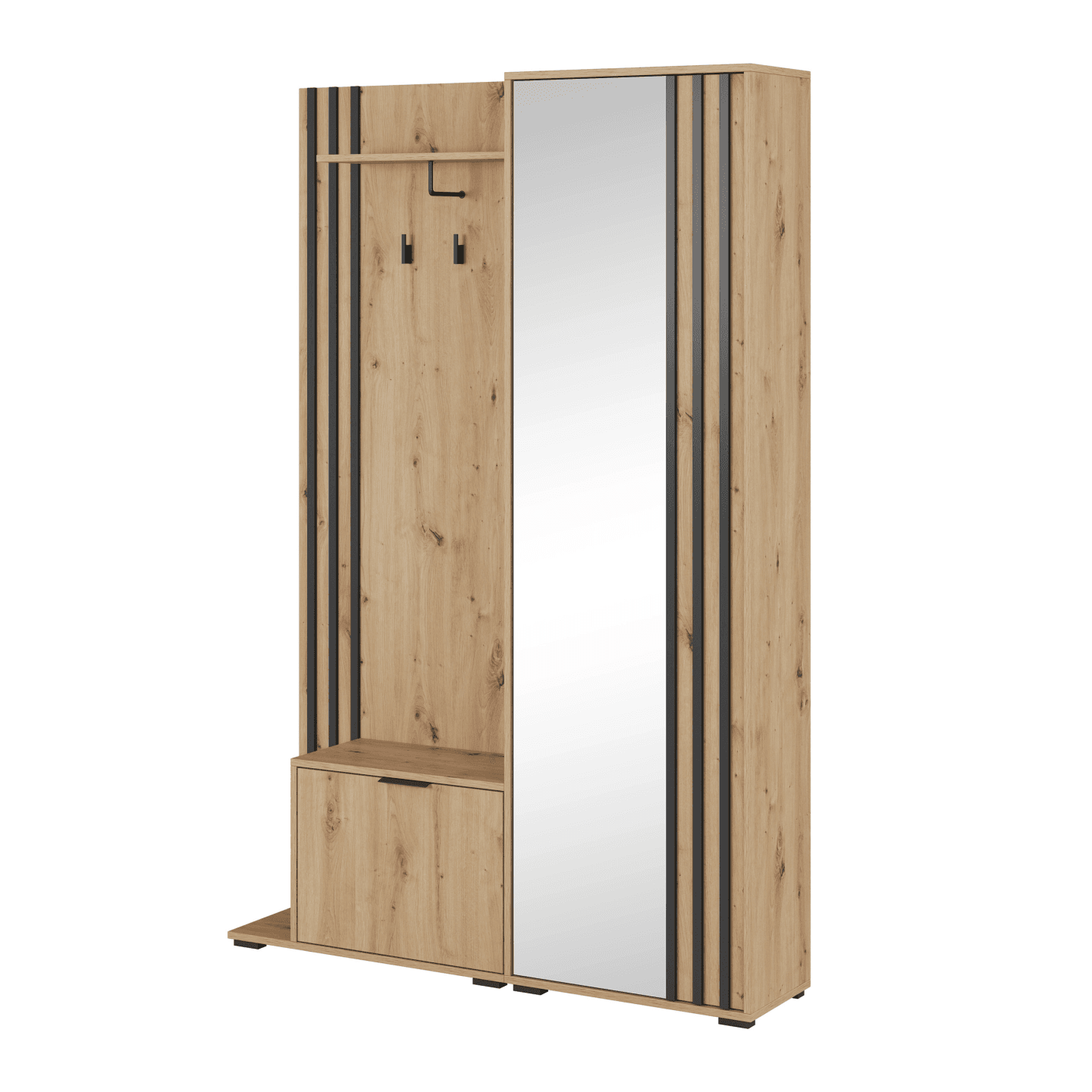 Garderoba Bella dąb artisan