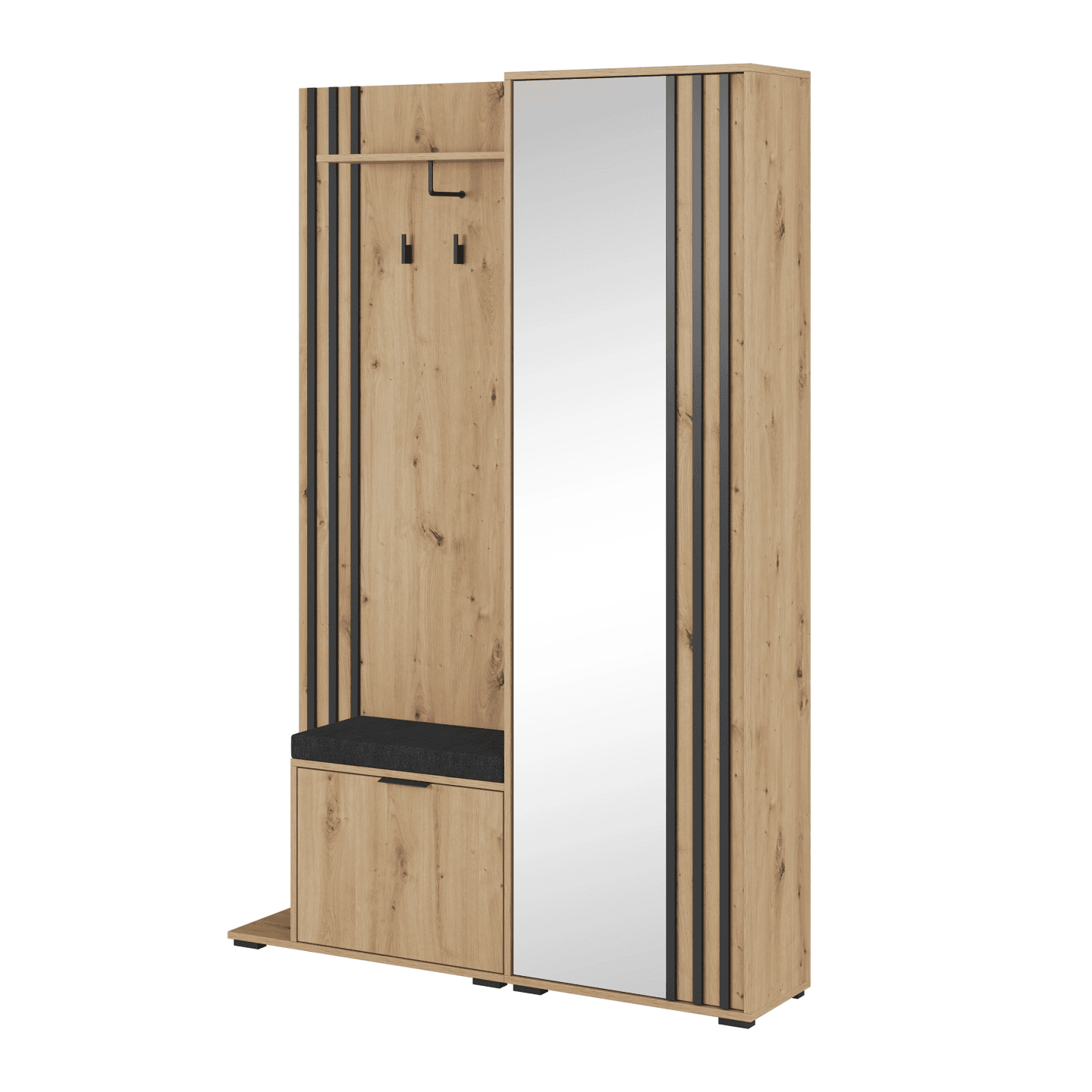 Garderoba Bella dąb artisan