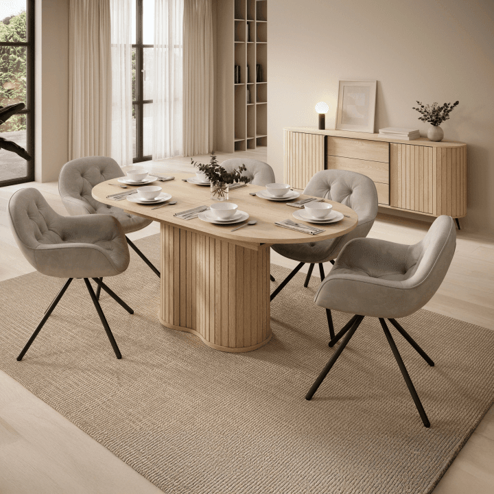 Stół rozkładany Aula 180-220 cm Dąb cremona - zdjęcie 2