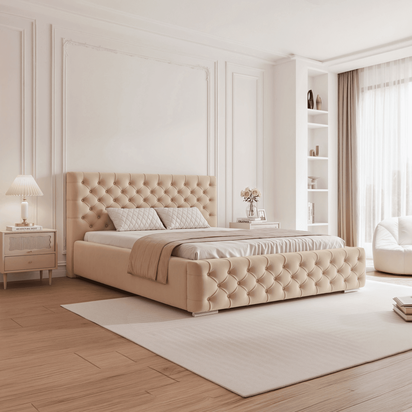 Łóżko tapicerowane Miraggio