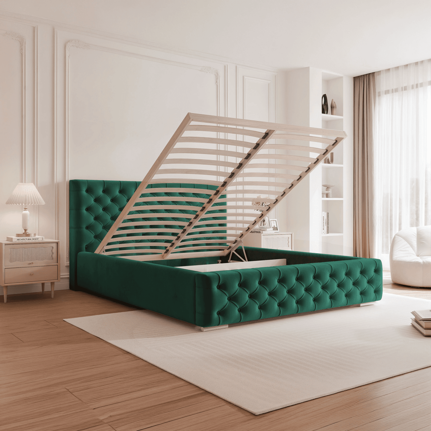 Łóżko tapicerowane Miraggio