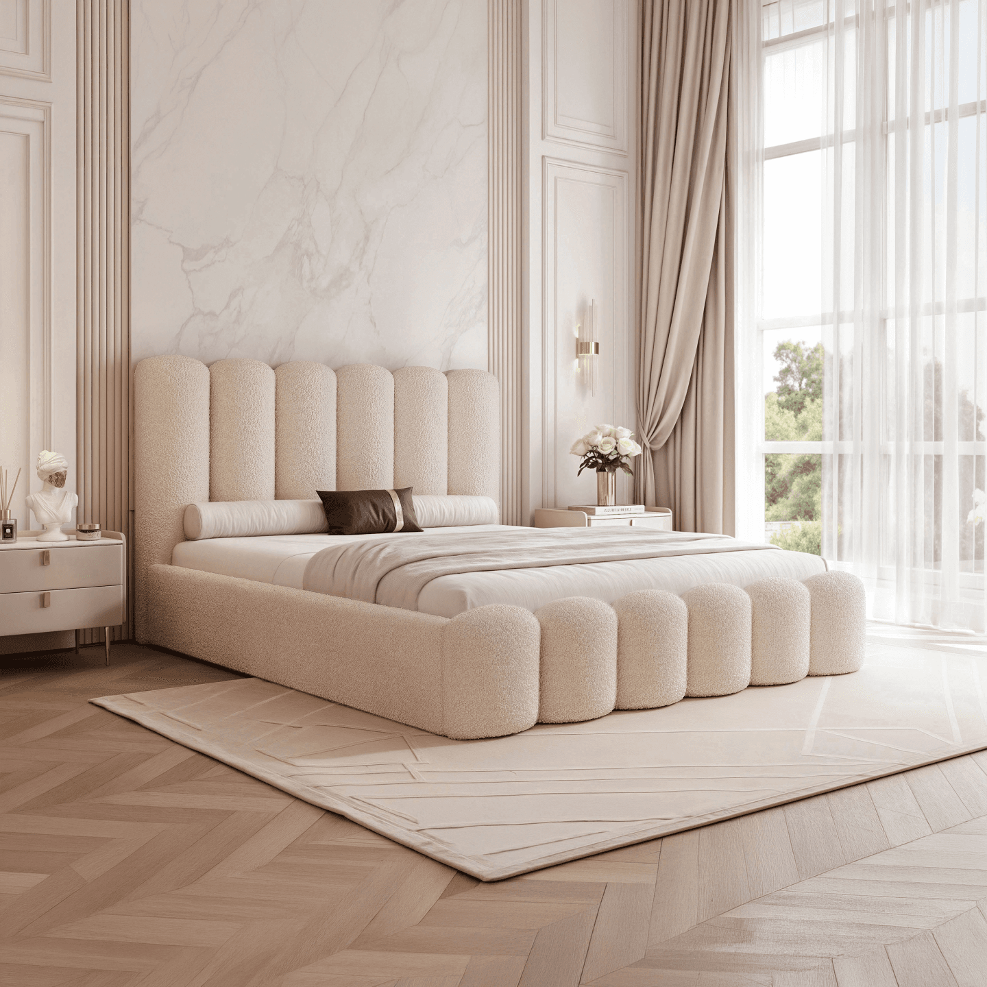 Łóżko Tapicerowane Valentino - zdjęcie 2